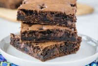 Magic Cake Mix Brownies