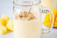 Tropical Mango Pineapple Smoothie