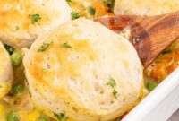 Homestyle Chicken Pot Pie Casserole
