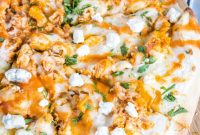 Tangy Buffalo Chicken Pizza