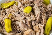 Slow Cooker Mississippi Pork Roast