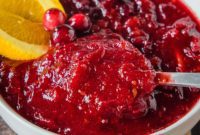 Quick Cranberry Compote