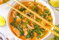 Fragrant Thai Red Curry Soup
