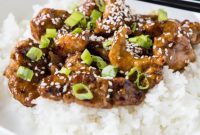 Sweet and Savory Mongolian Pork