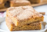 Cinnamon Sugar Churro Bars