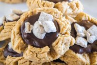 Cocoa Peanut Butter Cloud Cookies