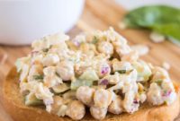 Mediterranean Chickpea Chicken Salad