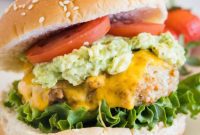 Crispy Air Fryer Chicken Burgers