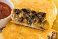 Crispy Grilled Cheese Burrito