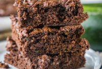 Surprisingly Fudgy Zucchini Brownies
