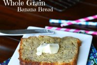 Hearty Whole Grain Banana Loaf