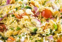 Zesty Orzo Medley