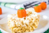 Autumn Pumpkin Krispie Delights