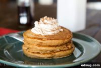 Spiced Gingerbread Pancakes