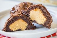 Decadent Chocolate Peanut Butter Truffle Cookies