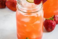 Refreshing Strawberry Drink