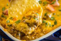 Ultimate Beef Enchilada Dip