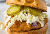 Crispy Honey Blaze Sandwich