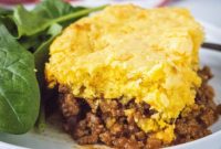 Hearty Sloppy Joe Cornbread Pie