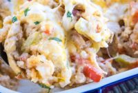 Zesty Chicken Fajita Bake
