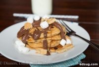 Campfire S’mores Pancakes