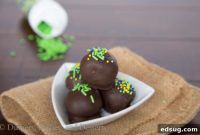 Decadent Mint Oreo Truffles