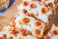Crispy French Bread Pizzas