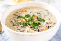 Velvety Chicken and Wild Rice Soup