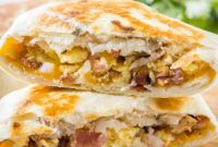 Crispy Breakfast Foldover