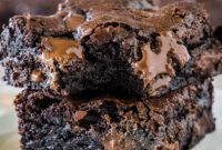 Decadent Double Chocolate Brownies