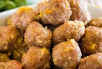 Sweet and Sour Ham Balls