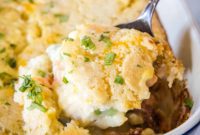 Homestyle Chicken Cobbler