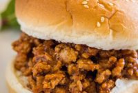 Hearty Ground Turkey Sloppy Joes