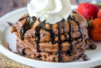 Irresistible Chocolate Pancakes