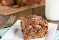 Peanut Butter Banana Wholesome Snack Cake