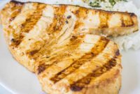 Perfectly Grilled Swordfish
