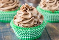 Decadent Nutella Cupcakes