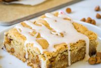 Cozy Cinnamon Blondies