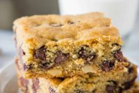 Golden Chocolate Chip Bars