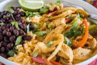 Sizzling Chicken Fajita Bowls