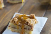 Gooey Caramel Apple Pie Bars