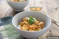 Creamy Peanut Chicken and Rice