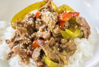 Fall-Apart Slow Cooker Pepper Steak