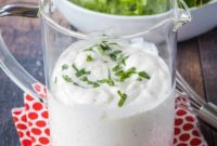 Velvety Garlic Dressing