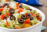 Dorito Crusted Taco Casserole