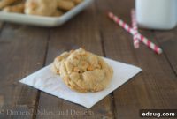 Decadent Butterscotch Chip Pudding Cookies