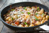 Gooey Cheesy Skillet Gnocchi