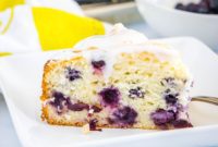 Zesty Lemon Blueberry Cake
