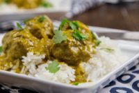 Creamy Coconut Curry Meatballs