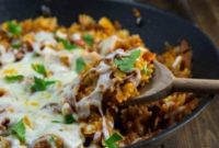 Cheesy Skillet Pizza Pasta